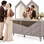 میز کنسول و آینه ماتیس عکس 1